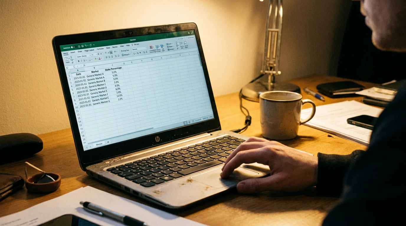 Hockey punter defining bankroll unit size in a spreadsheet at the start of the season
