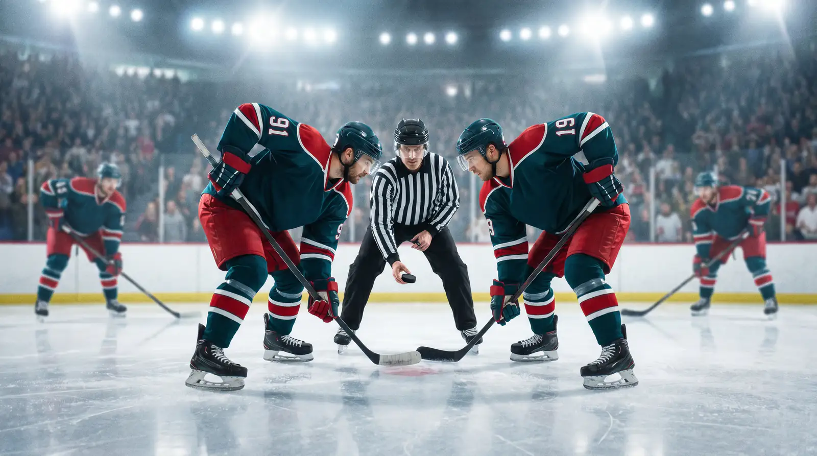 NHL forwards lining up for an opening shift where the first-period favourite is often mispriced