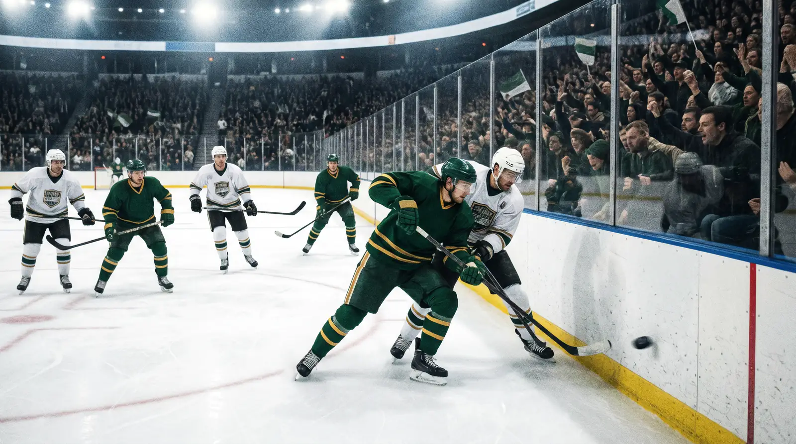 NHL playoff power play sequence where calls are fewer and special teams shift