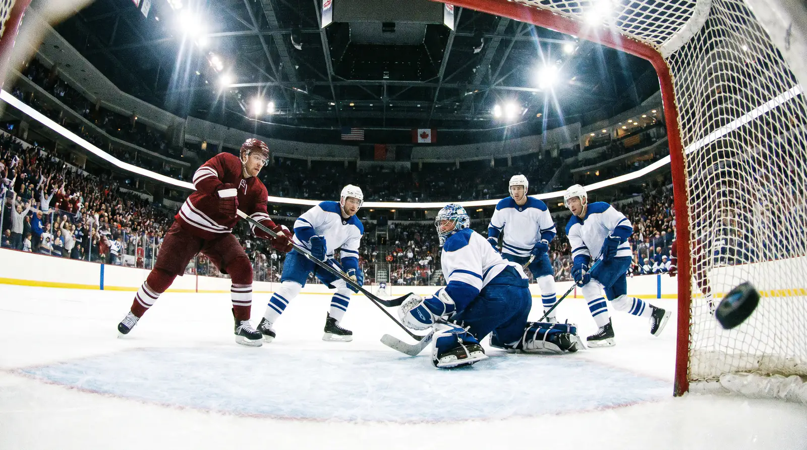NHL special teams goal contributing to the totals line going Over in a high-scoring fixture